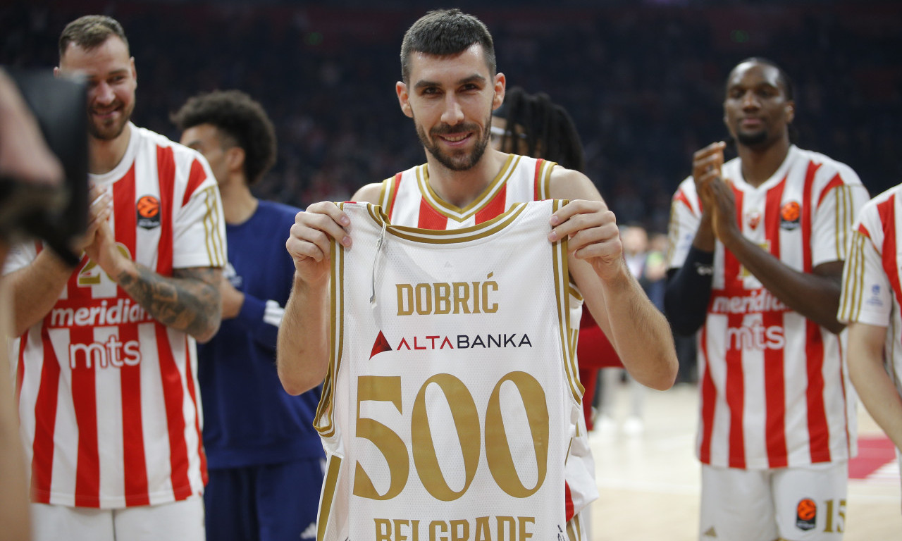E TO JE BRE KAPITEN Dobrić odigrao 500. utakmicu u dresu Zvezde, tako se legende stvaraju