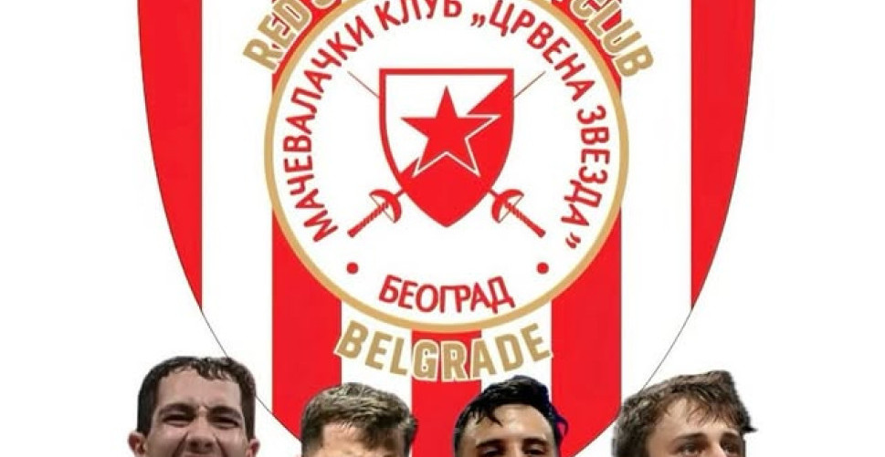 CRVENO-BELI U POHODU NA EVROPSKI TRON! Mačevalački klub Crvena zvezda u finalu Kupa šampiona!