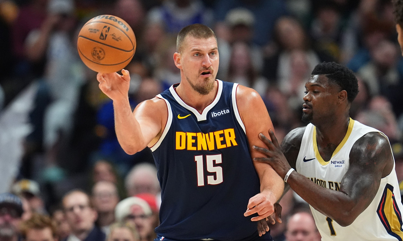 DOMINACIJA JOKIĆA SE NASTAVLJA Srbin MVP meseca Zapadne konferencije u NBA ligi