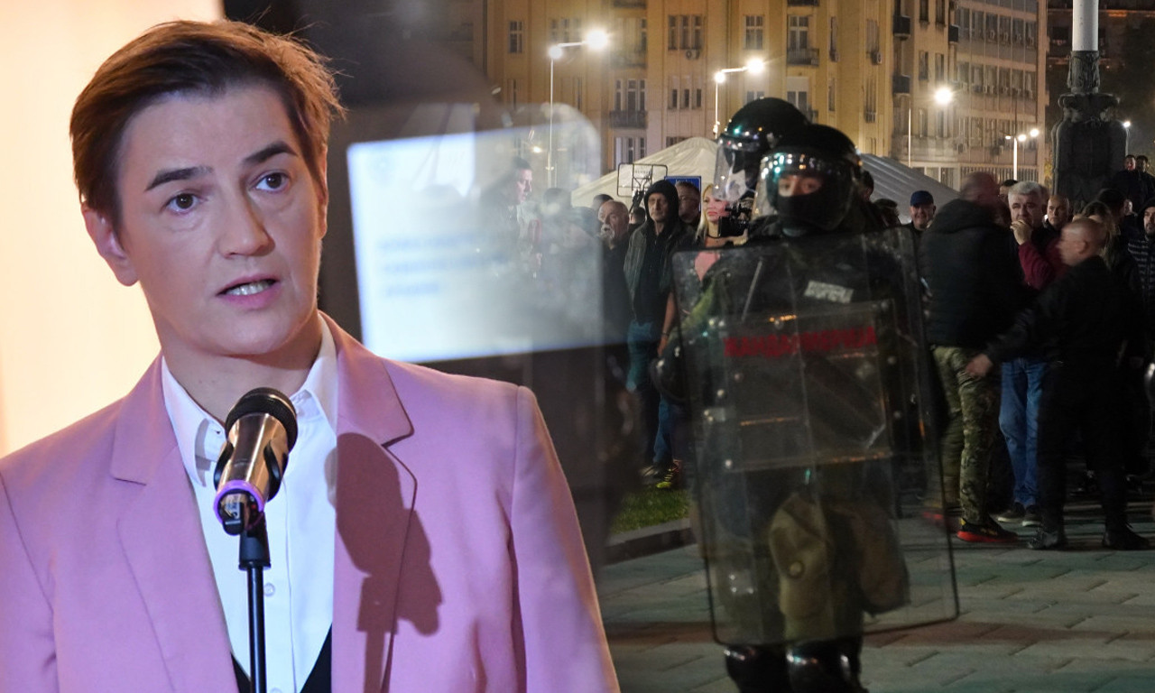 KAKO IZGLEDAJU DVA LICA SRBIJE, SINOĆ SMO IH VIDELI Brnabić analizirala šta se zapravo desilo kod Ćacilenda