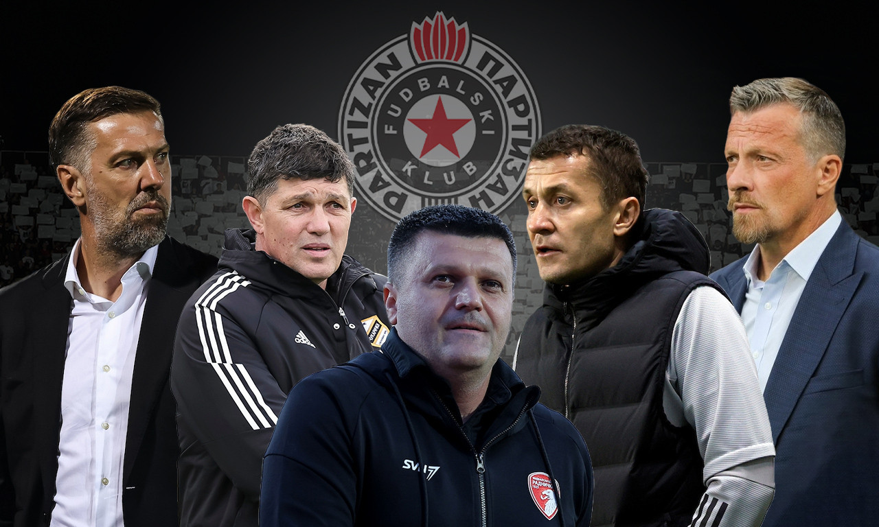 KO JE VAŠ IZBOR ZA NOVOG TRENERA PARTIZANA? Šta posle Blagojevića - ovo su opcije (ANKETA)