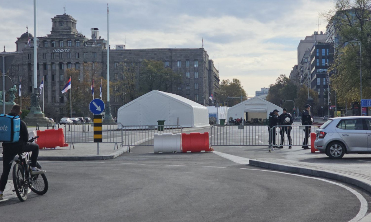 OTKRIVENO KO JE IZBO MUŠKARCA U ĆACILENDU Evo šta se desilo ispred Skupštine! Policija brzo reagovala