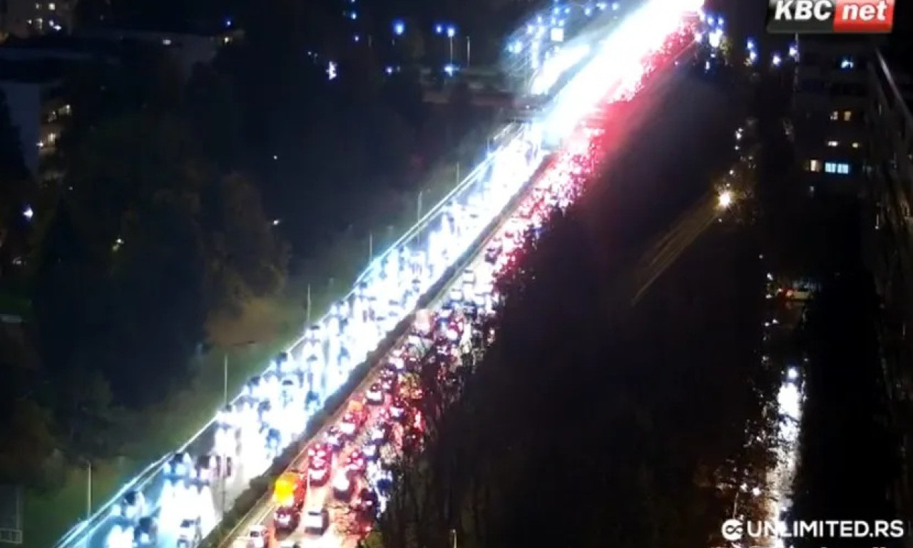 KOLAPS U BEOGRADU Kiša i špic napravili ogromne gužve u saobraćaju, ako možete izbegnite ove delove prestonice (FOTO)