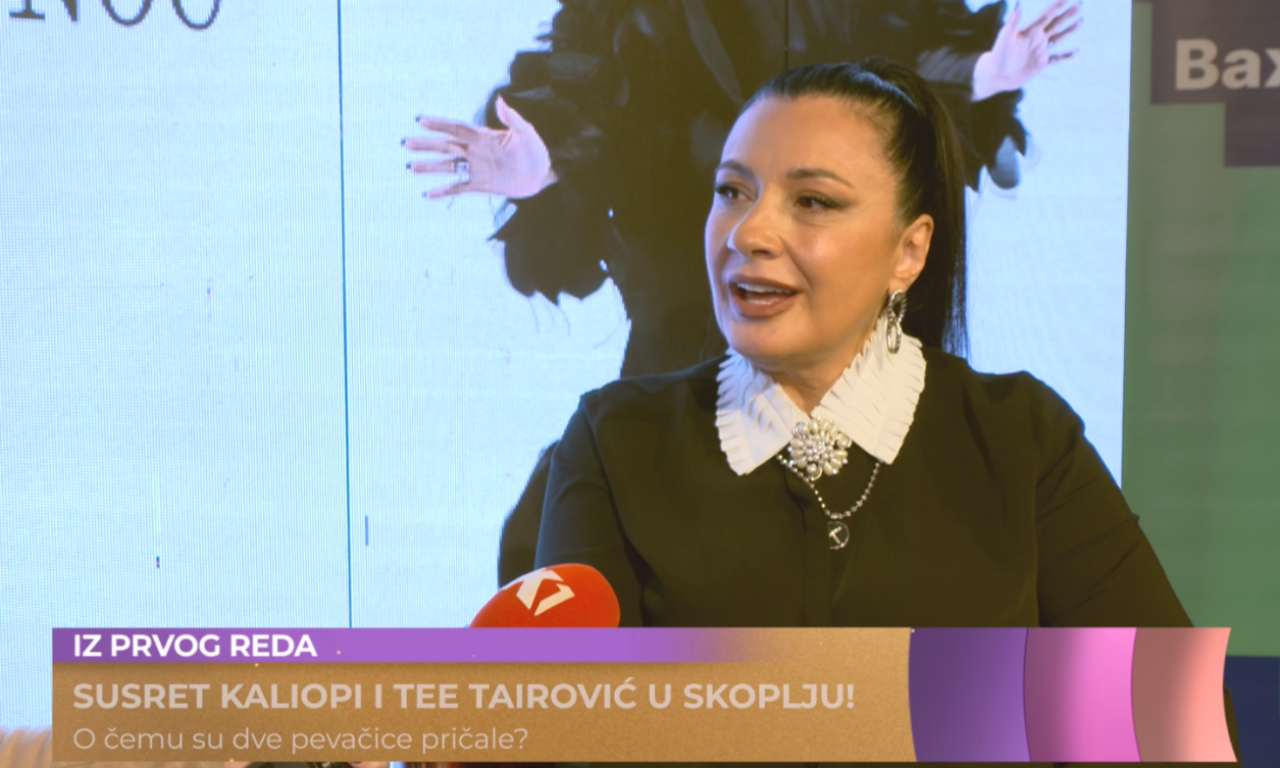 "SRDAČNA JE I ODMERENA" Kaliopi otkrila detalje druženja sa Teom Tairović u Skoplju (VIDEO)