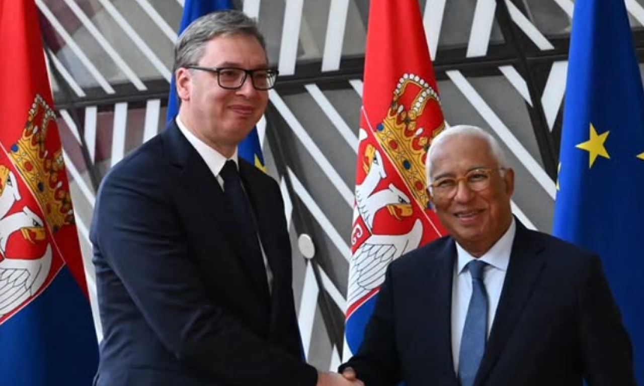 VUČIĆ OTKRIO DETALJE SASTANKA SA KOŠTOM U BRISELU: "Očekujem jasne signale u pogledu politike proširenja" (FOTO)