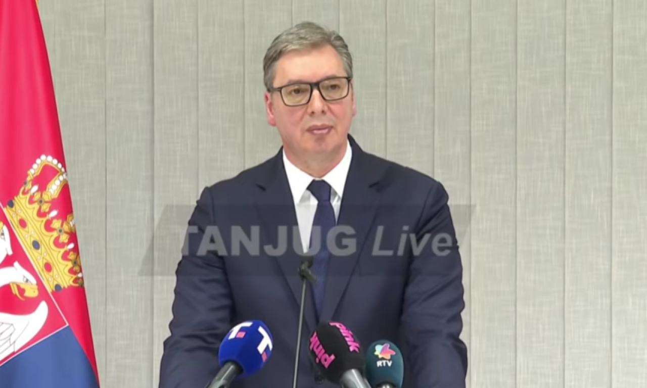 PREDSEDNIK VUČIĆ IZ BRISELA Građani Srbije i dalje veruju da je evropski put najbolji, sledi razgovor sa Makronom