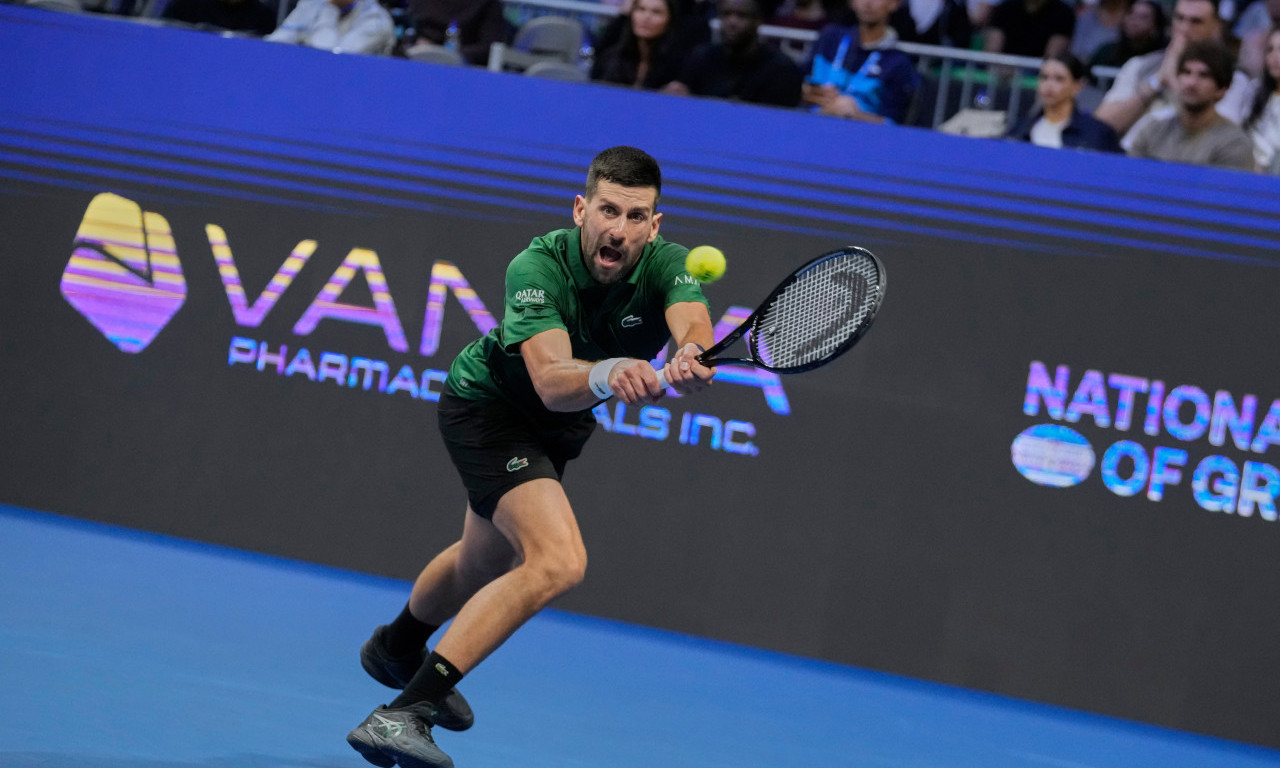 AJMO NOLE, SAMO HRABRO DANAS Đoković igra za finale turnira u Atini