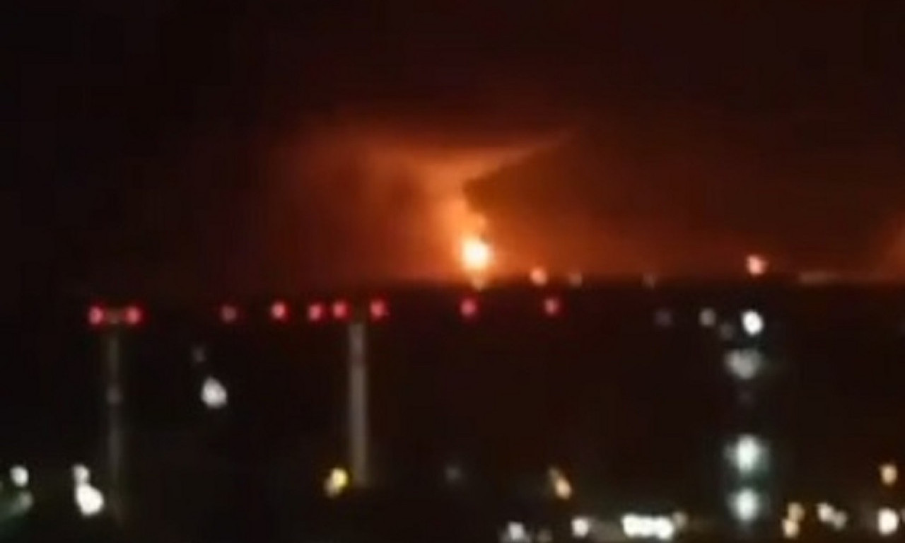 GORI LUKOIL U VOLGOGRADU Ukrajina izvela žestok napad dronovima, rafinerija prestala sa radom (VIDEO)