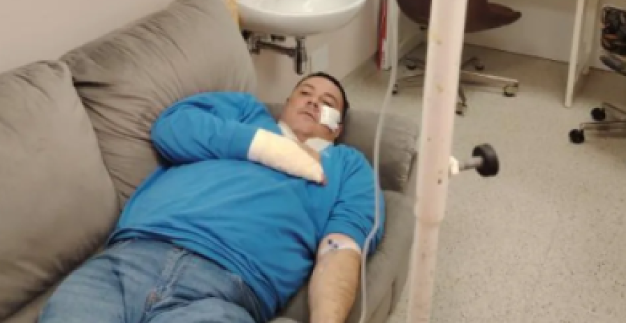 NOVI SKANDAL TRESE SRPSKI FUDBAL! Opšti haos i brutalna tuča u Vranju, fotografije iz bolnice lede krv u žilama (FOTO)