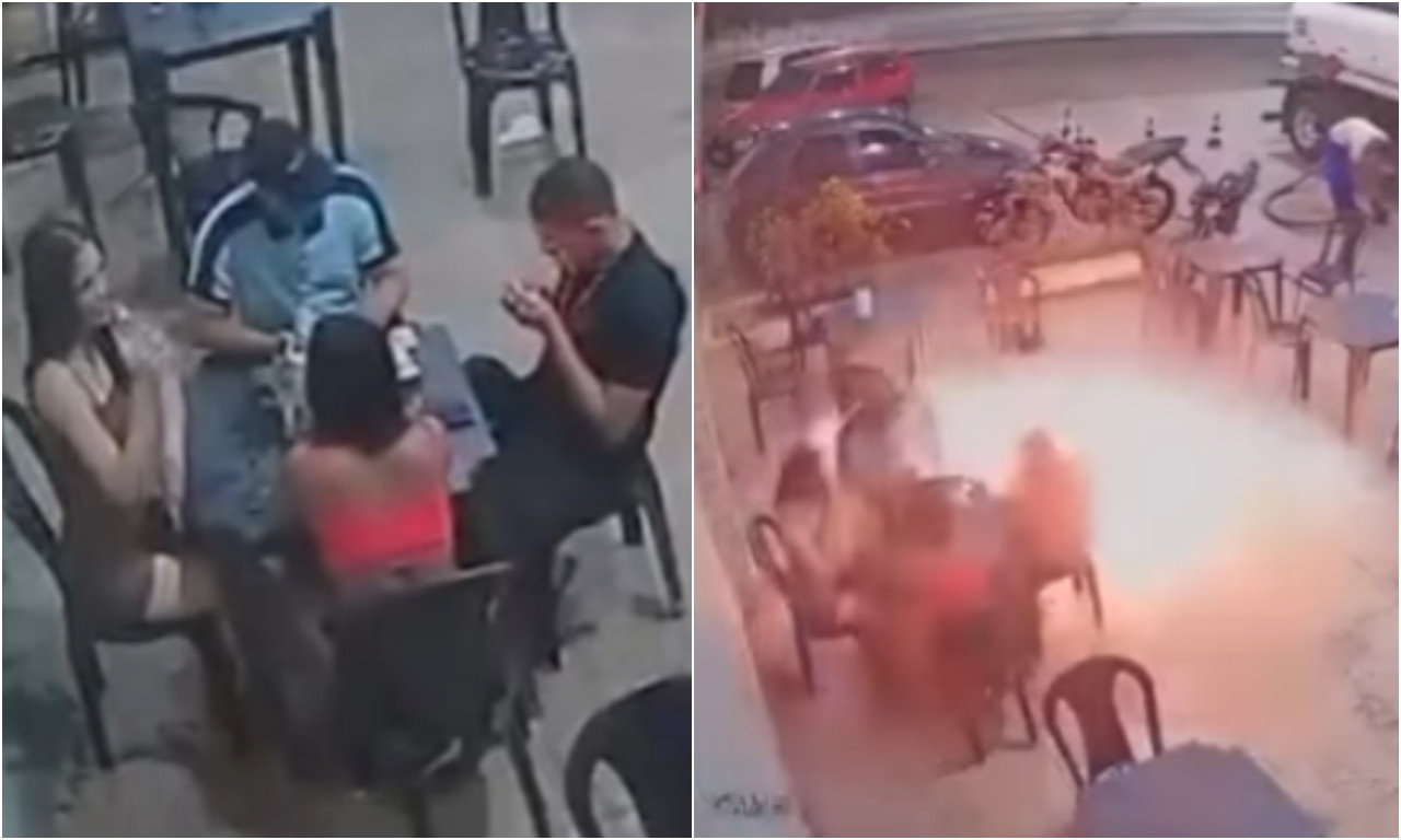 ZAŠTO NE SMETE DA PUŠITE U BLIZINI BENZINSKE PUMPE Pogledajte šokantan snimak i nikada više nećete to uraditi (VIDEO)
