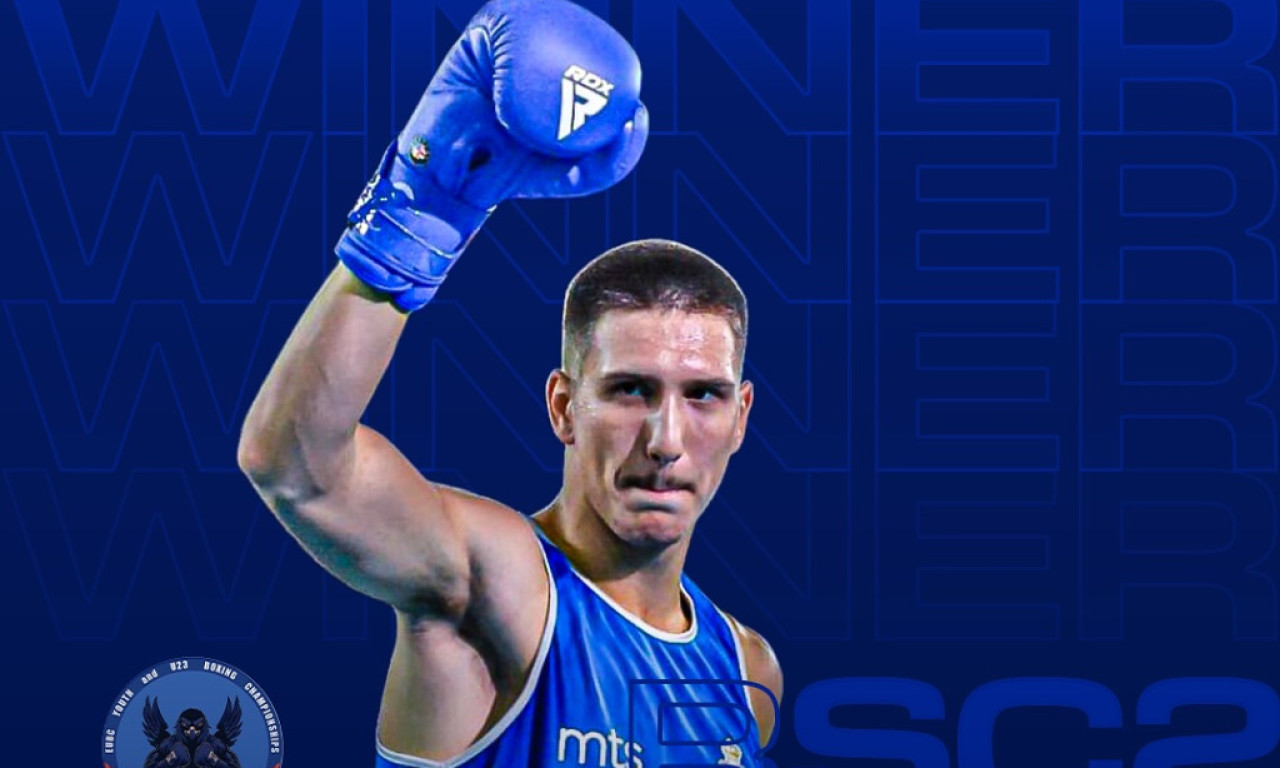 SRBIN ŠAMPION EVROPE! Bokser Rastko Simić osvojio zlatnu medalju na Evropskom prvenstvu za mlađe seniore i omladince
