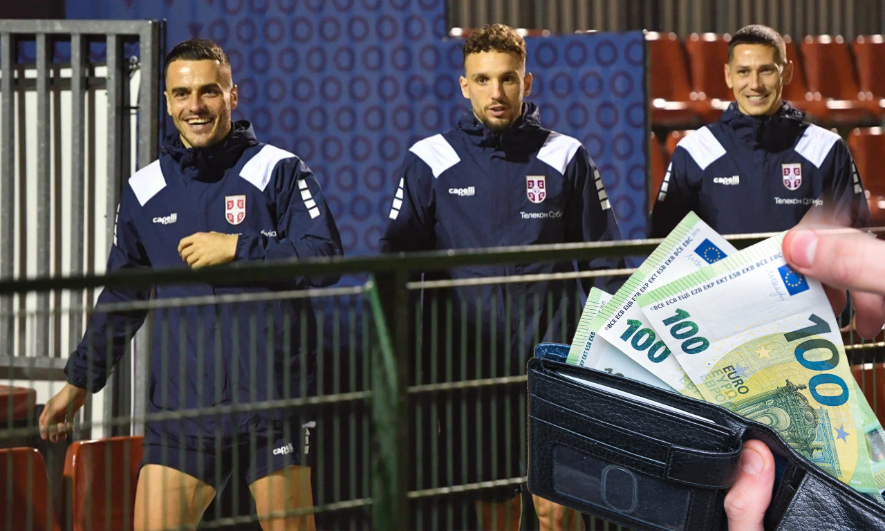 DA LI NOVAC ZAISTA IGRA FUDBAL: Može li Srbija da preživi Vembli i najskuplje na svetu?