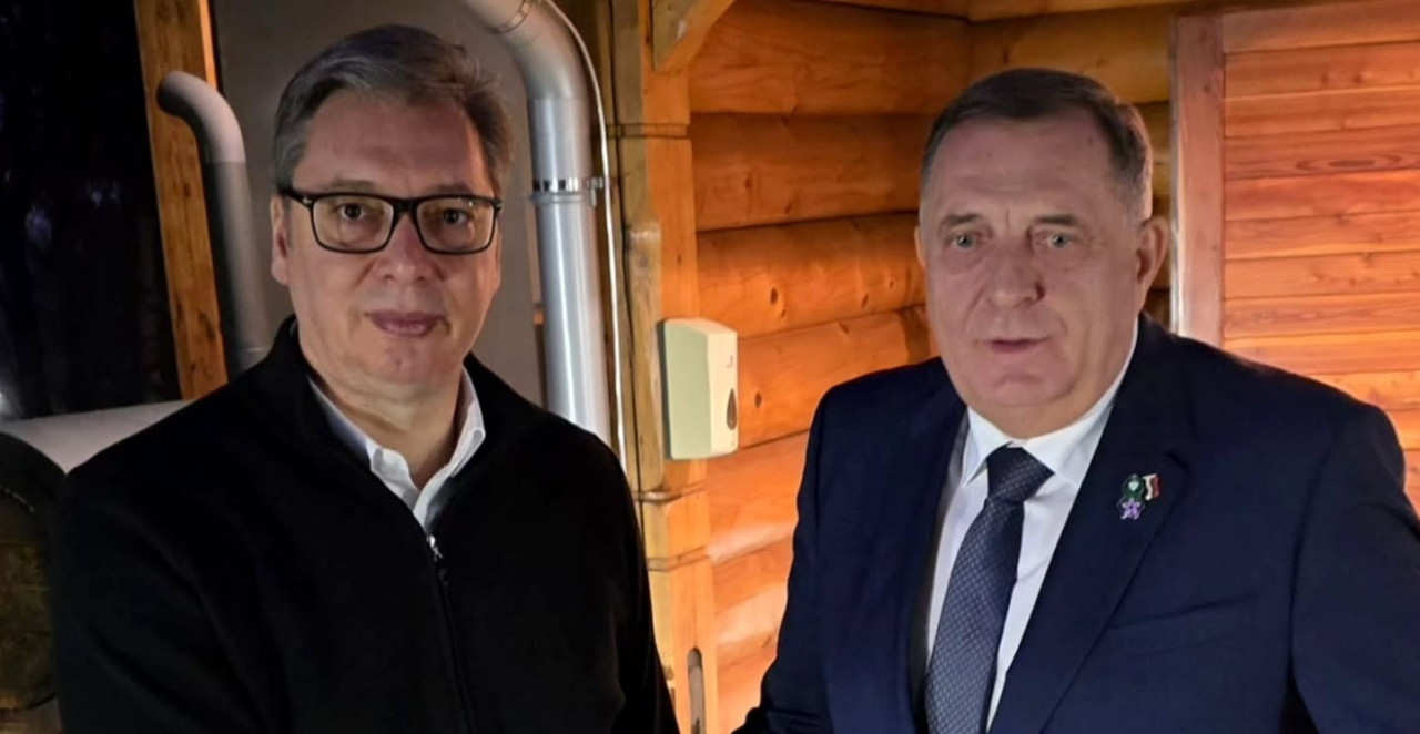 PREDSEDNIK VUČIĆ RAZGOVARAO SA MILORADOM DODIKOM Pitanja od značaja za budućnost srpskog naroda (FOTO)