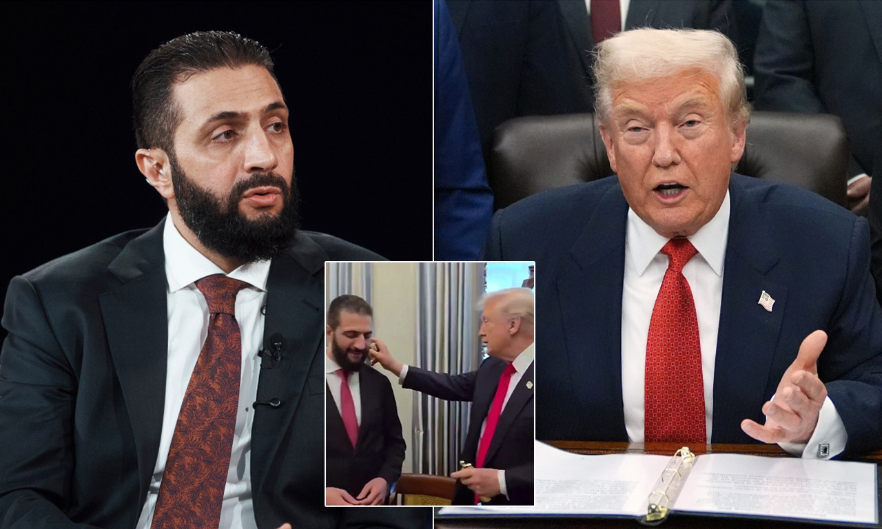 TRAMP ŠOKIRAO SIRIJSKOG PREDSEDNIKA! Prvo ga poprskao svojim parfemom, pa mu postavio neugodno pitanje (VIDEO)