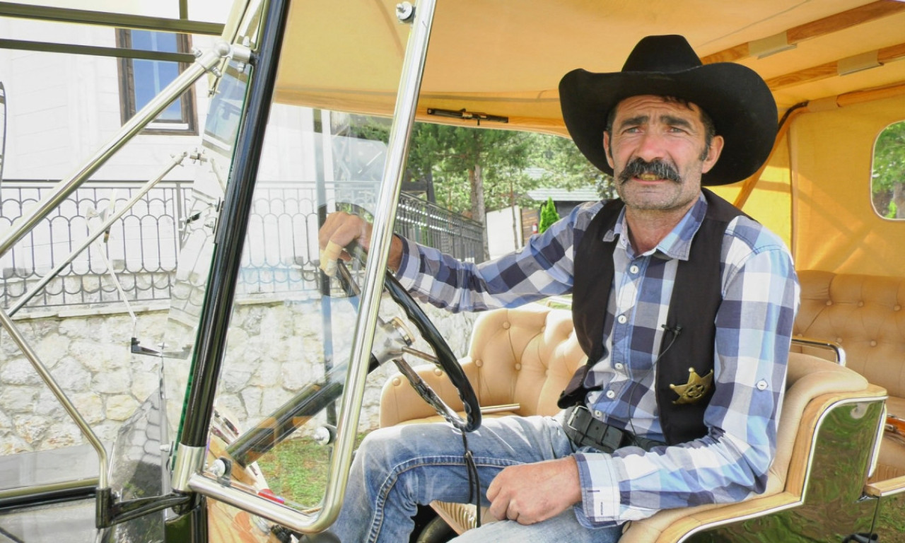 KAD ŠUMADINAC NAPRAVI "LJUTU MAŠINU" Rade iz Kragujevca izradio repliku prvog automobila uvezenog u Srbiju (FOTO)