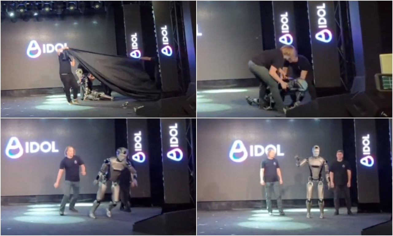RUSKI ROBOT PAO NA DEBIJU! AIDOL izašao na binu, napravio par koraka i srišio se (VIDEO)