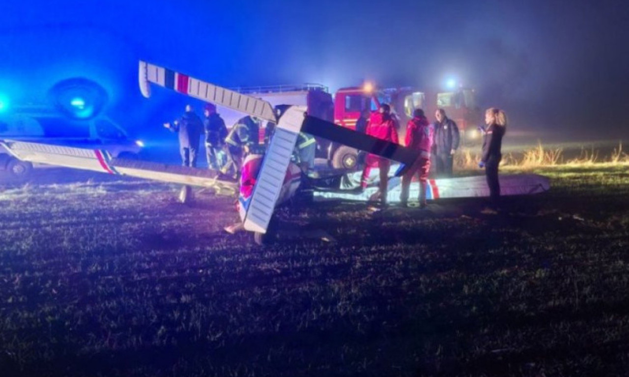 PRVI SNIMCI PALOG AVIONA KOD SUBOTICE Kopilot poginuo, pilot teško povređen - ovo su novi detalji