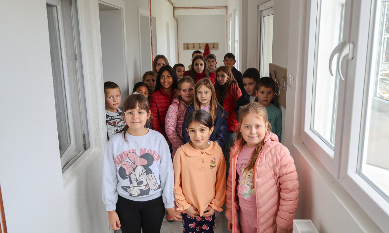 GUJON: Renovirana škola u Berivojcu u AP KiM, to je 54. po redu rekonstruisana škola (FOTO)