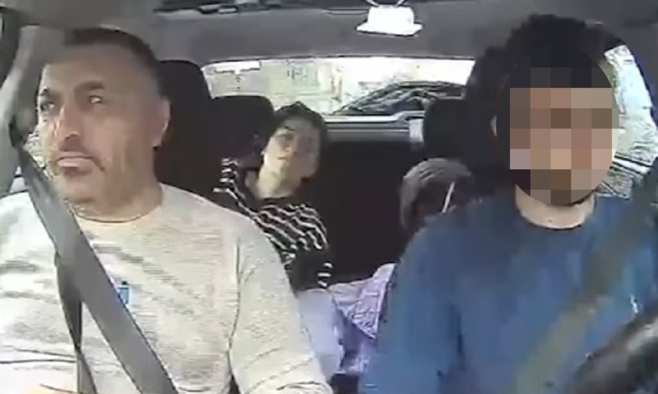 KAMERA ZABELEŽILA POSLEDNJE TRENUTKE PORODICE OTROVANE U TURSKOJ Pogledajte dramu u taksiju na putu do bolnice (VIDEO)