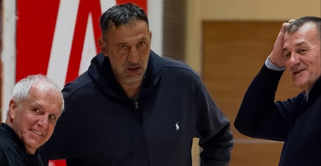 NEMA VEĆE PODRŠKE OD OVE Divac na treningu Partizana, jasna poruka grobarima i svima ostalima