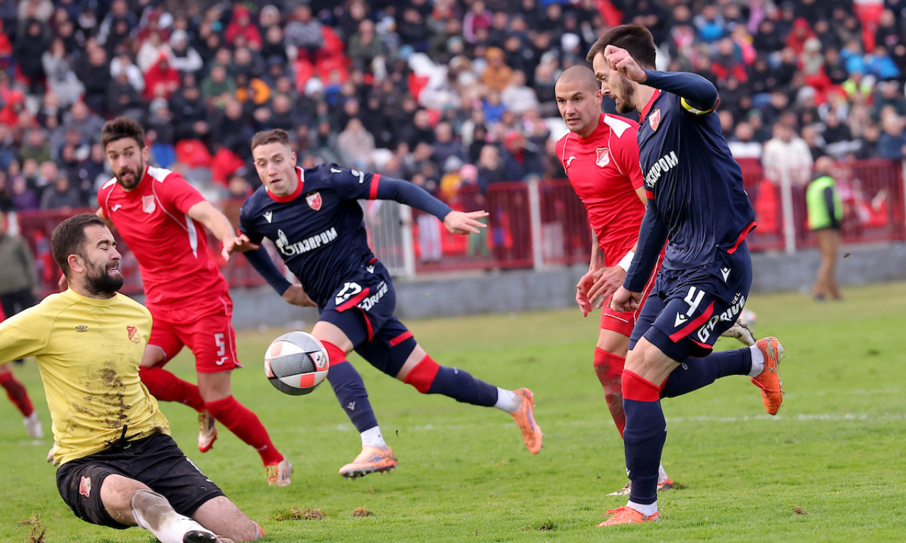 ZVEZDU NIJE ZAUSTAVILO BLATO U RUMI Rutinski u narednu rundu Kupa (FOTO+VIDEO)