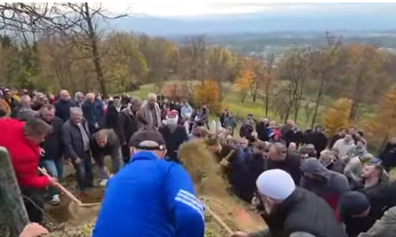 SAHRANJENA NESREĆNA DEVOJKA KOJU JE UBIO BIVŠI U MOSTARU Otac pokojne Aldine nije mogao da sakrije suze (VIDEO)