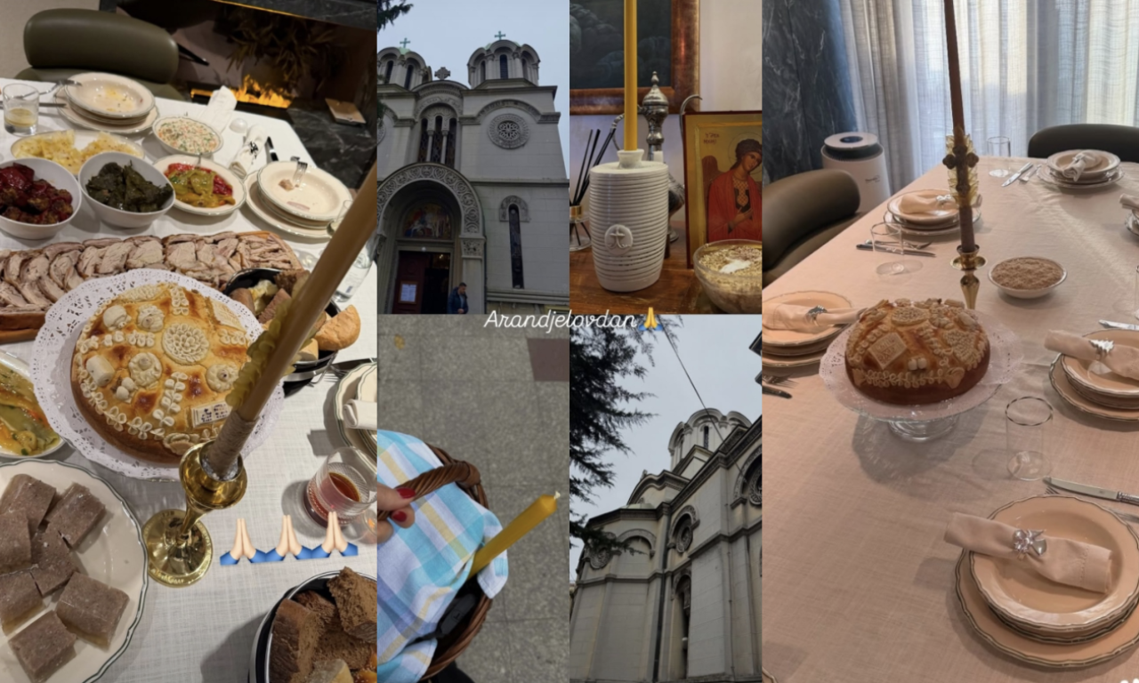 ARANĐELOVDAN KOD POZNATIH UKRAO SVE POGLEDE U Čolinom domu tradicionalno, kod Đanijevih trpeza prepuna... (FOTO)