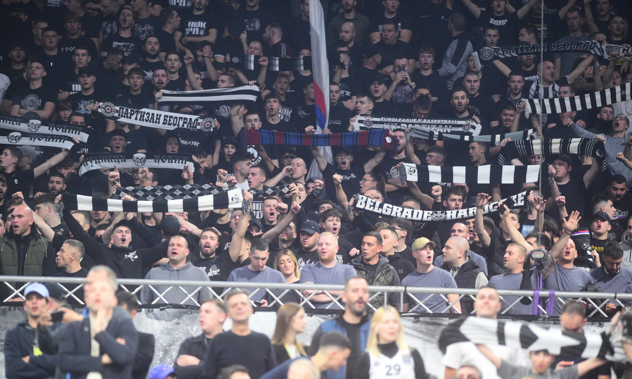 NAVIJAČ U ARENI PAO U NESVEST Pozlilo mu tokom meča Partizana i Fenerbahčea