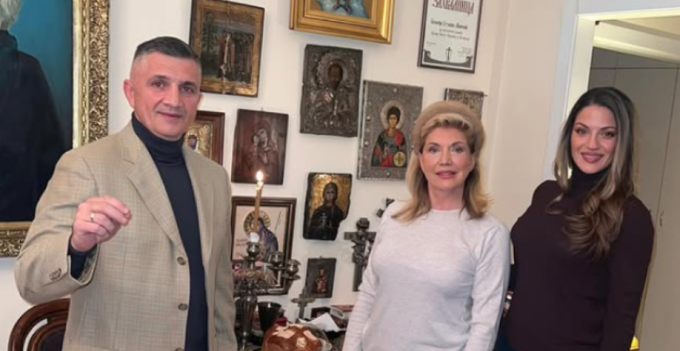 SUZANA MANČIĆ I ZET GENERAL: Obeležili Aranđelovdan i podelili emotivnu porodičnu fotografiju