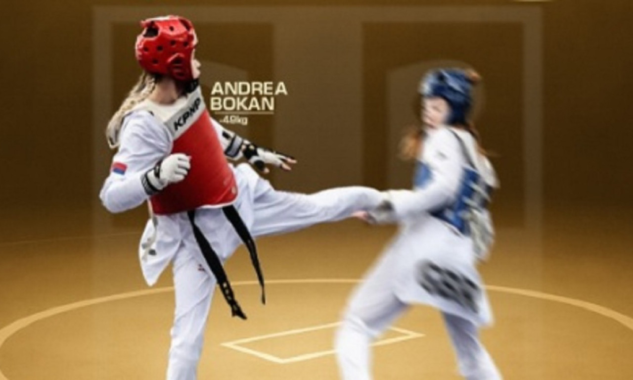 ANDREA BOKAN ŠAMPIONKA EVROPE! Totalna dominacija Srpkinje u tekvondou (FOTO)