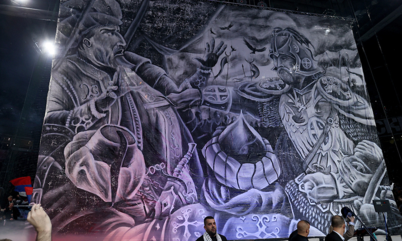 FENERBAHČE "LUPIO ŠAMAR" PARTIZANU Pogledajte kako Turci pišu o koreografiji Grobara sa Obilićem i Muratom (FOTO)