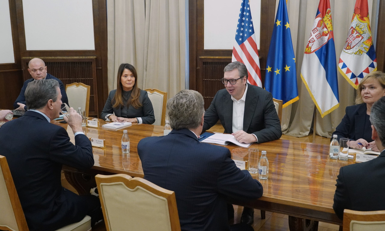 VUČIĆ SE SASTAO SA AMERIČKIM KONGRESMENIMA Na stolu važni razgovori (VIDEO)