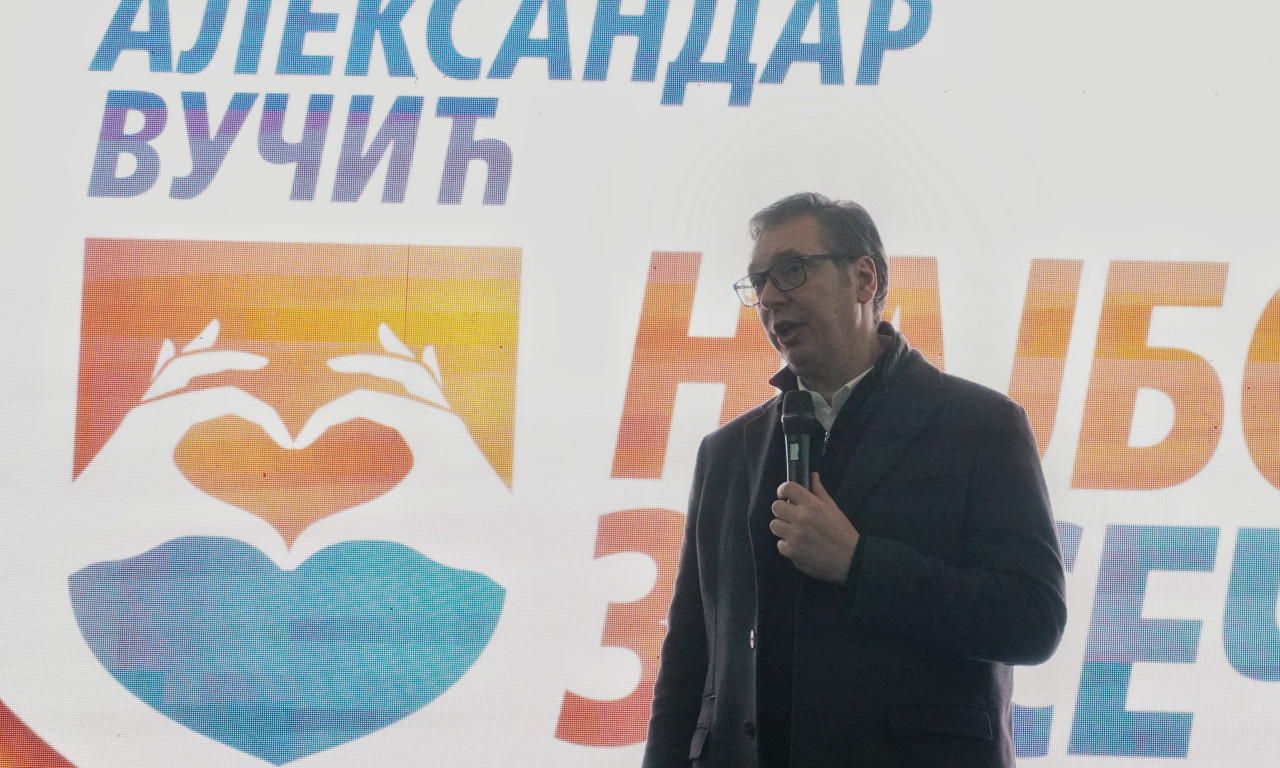 VUČIĆ: Izbori sledeće nedelje nisu samo za Sečanj, odjeknuće u celoj Srbiji