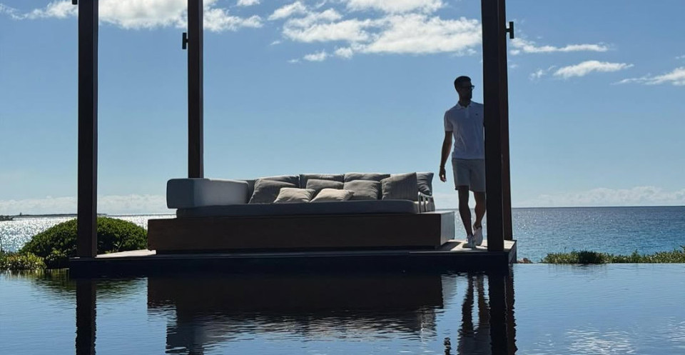 ĐOKOVIĆ NA EKSKLUZIVNOJ LOKACIJI! Iza svega se krije biznis sa Šarapovom, odmah mu se javila (FOTO)