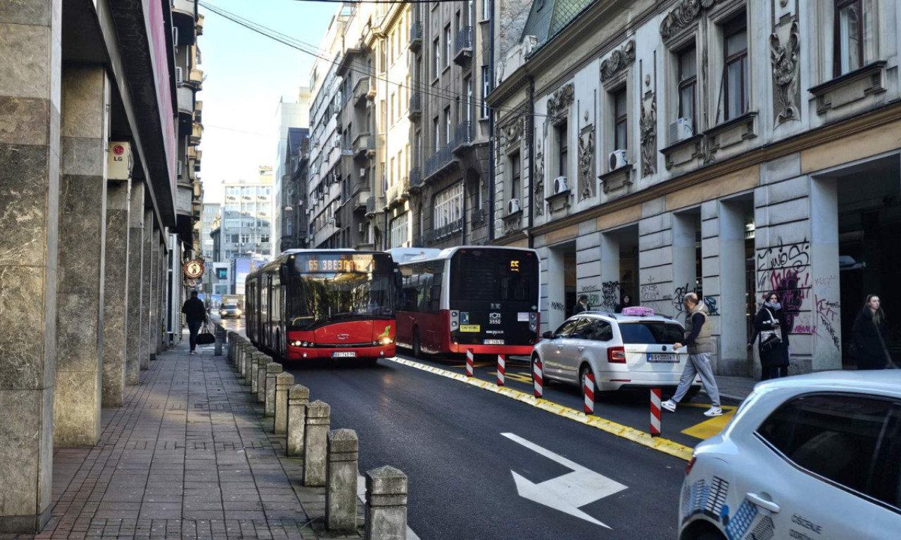 K1 INFO PROVERIO JE ZA VAS Evo kako sada funkcioniše saobraćaj u centru Beograda, ovo su baš velike promene (FOTO)