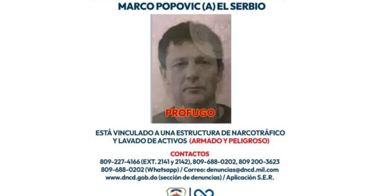 MARKO POPOVIĆ NAJTRAŽENIJI BEGUNAC NA DOMINIKANI: Za narko-bosom iz Srbije raspirana hitna poternica - naoružan je i opasan (FOTO)