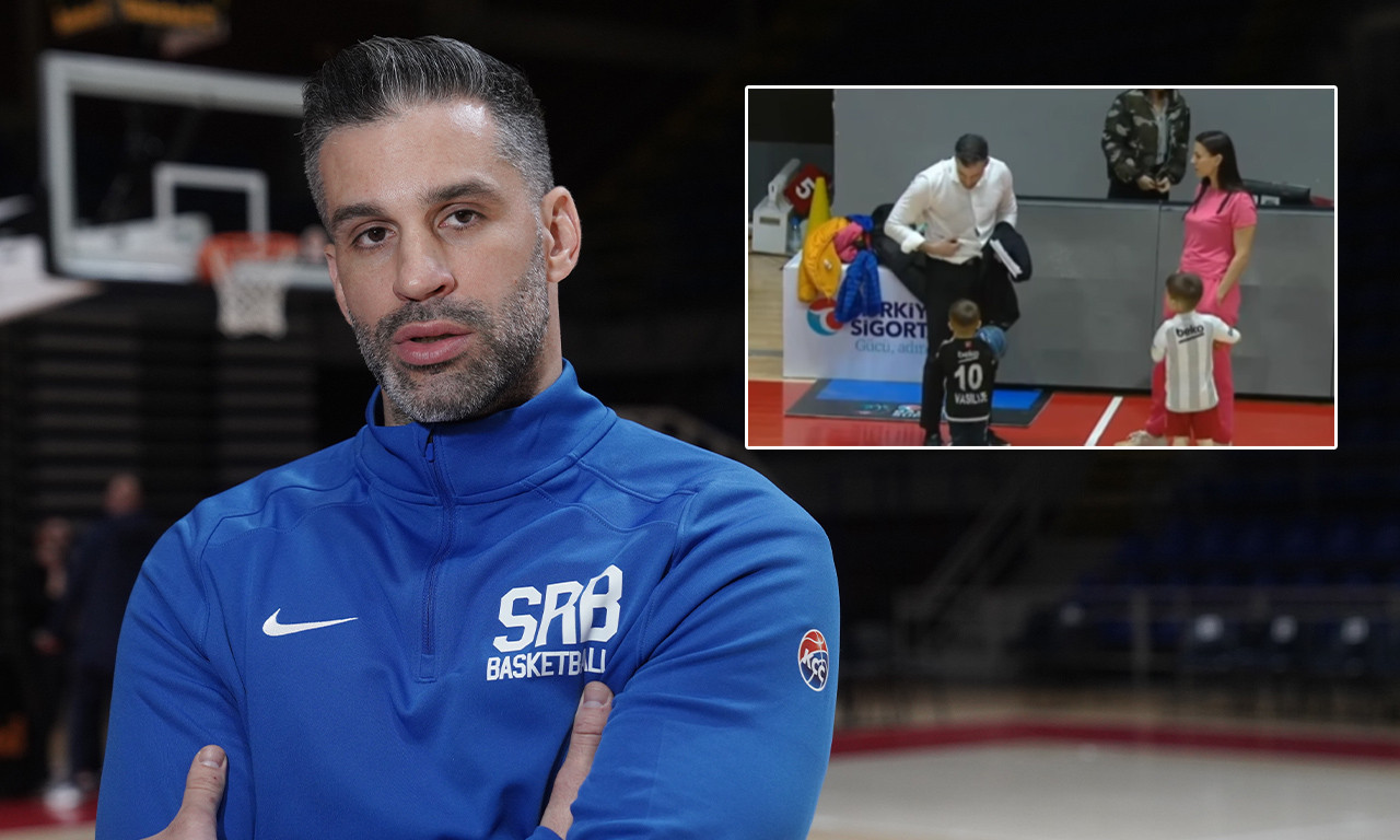 OVO JE ŽENA DUŠANA ALIMPIJEVIĆA: Zanosna Kristina i njihova dva sina kriju toplu priču selektora Srbije! (FOTO+VIDEO)