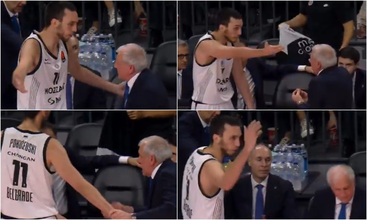 POGLEDAJTE ŽESTOKU RASPRAVU OBRADOVIĆA I POKUŠEVSKOG: Momenat sa meča PAO - Partizan o kome danas svi pričaju (VIDEO)