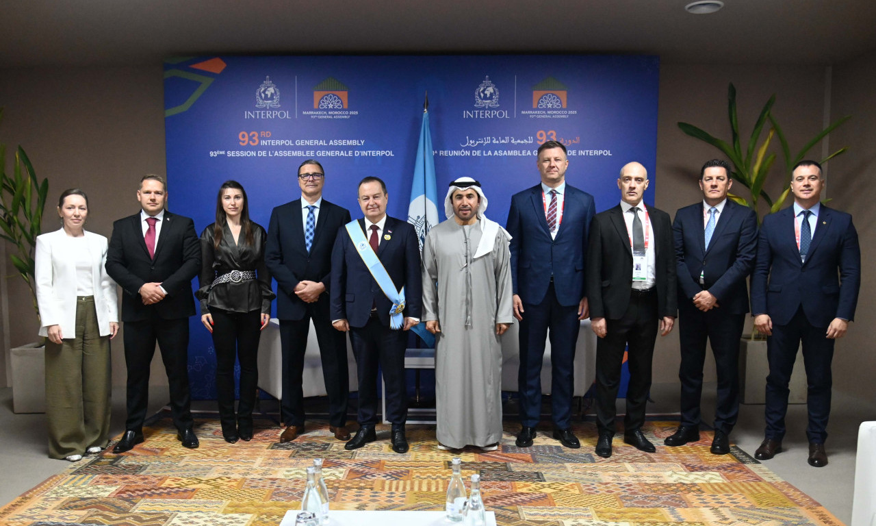 INTERPOL DODELIO IVICI DAČIĆU NAJVEĆE PRIZNANJE Evo kakvu je medalju dobio ministar unutrašnjih poslova (FOTO)