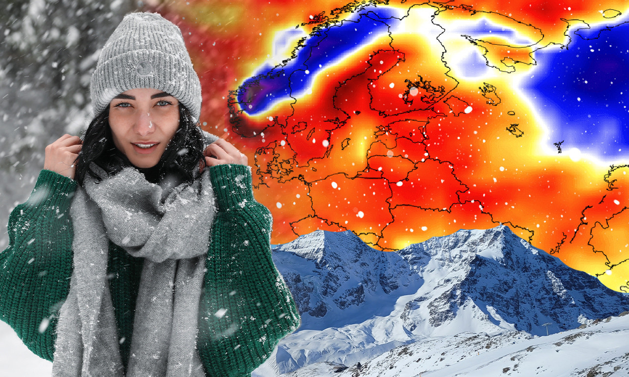 SNEŽNI UDARI HITAJU KA EVROPI! Objavljena velika prognoza do marta: Ovde stiže najžešća zima (FOTO)