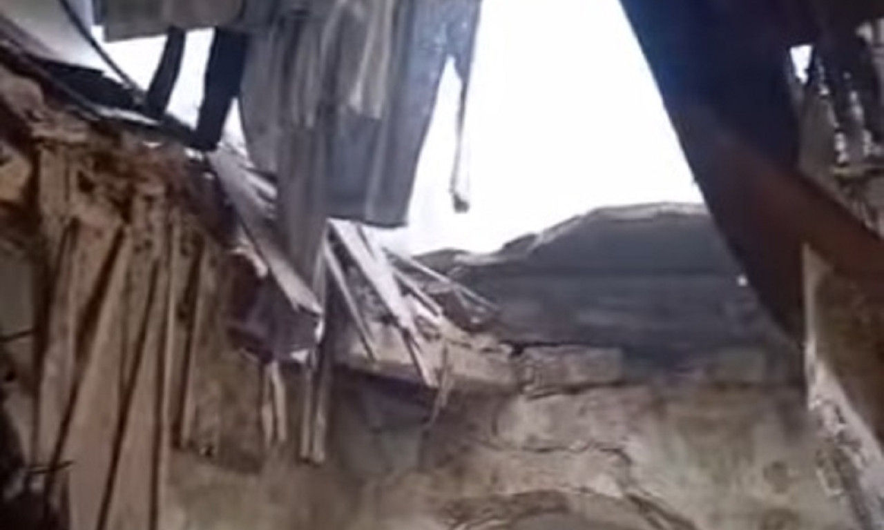 PLAFON PAO U AMBULANTI Urušio se krov na zgradi, objavljen horor snimak drame, evo šta je sa pacijentima (VIDEO)