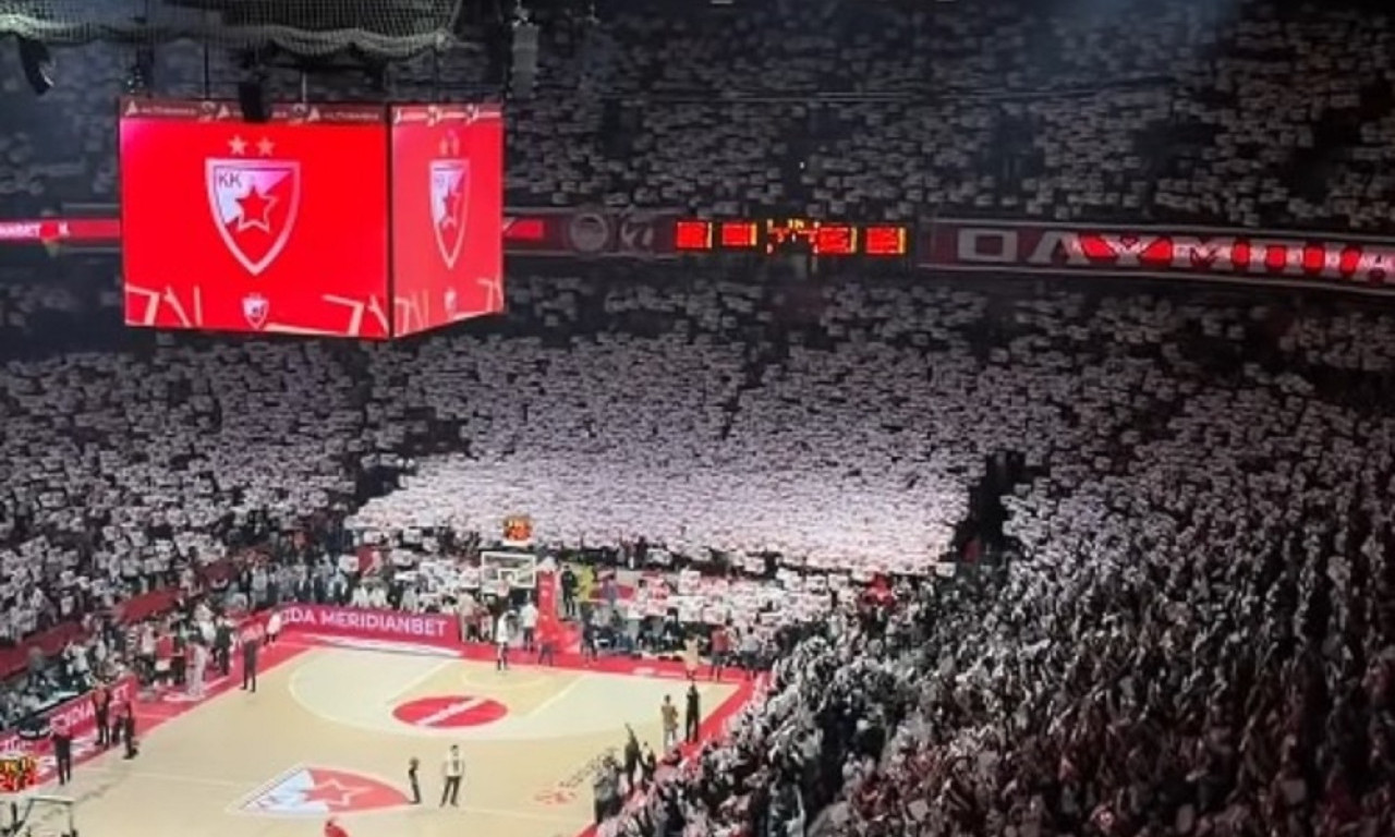 EVROPA SE KLANJA DELIJAMA Zbog impresivne koreografije na meču protiv Olimpijakosa oglasila se i Evroliga (VIDEO)