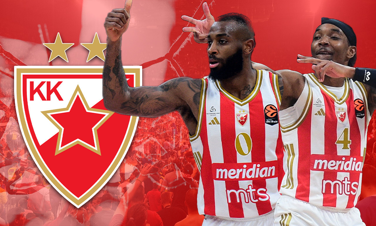 ZVEZDIN IKS-FAKTOR IZ AMERIKE I VUK IZ ZAVRŠNICE Evroliga dobila tim sa karakterom koji grize do kraja (FOTO+VIDEO)