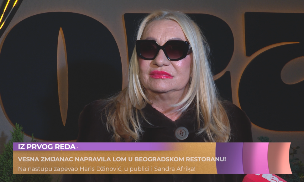 VESNA ZMIJANAC O OBRISANOM SPOTU RELJE I NATAŠE BEKVALAC "Treba da snime bolji" (VIDEO)