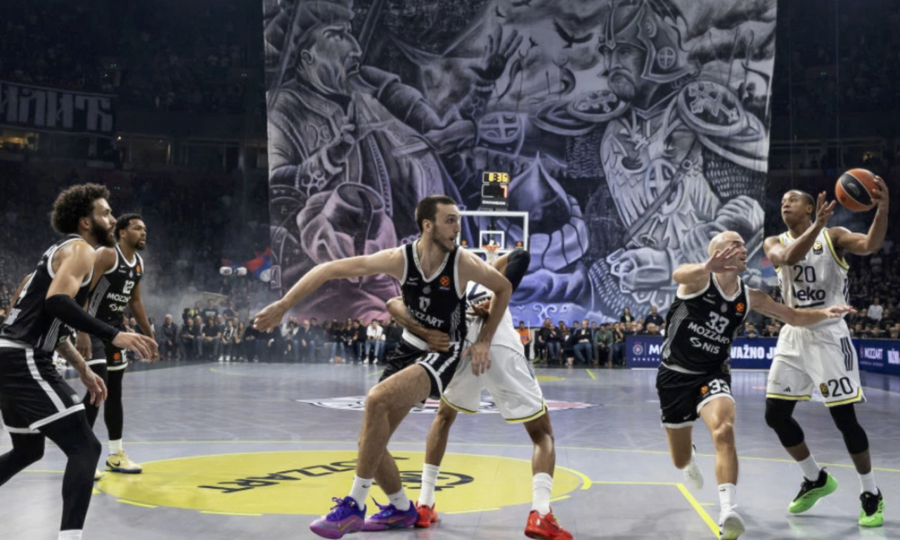 EVROLIGA ŽESTOKO Partizan kažnjen zbog Miloša Obilića (VIDEO)