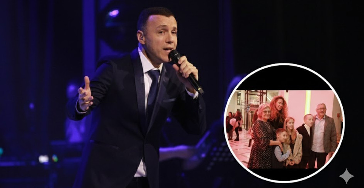 BANE MOJIĆEVIĆ ZAPLAKAO NA KONCERTU! Svi su gledali u prve redove! Prvi put nakon razvoda došla bivša supruga sa decom