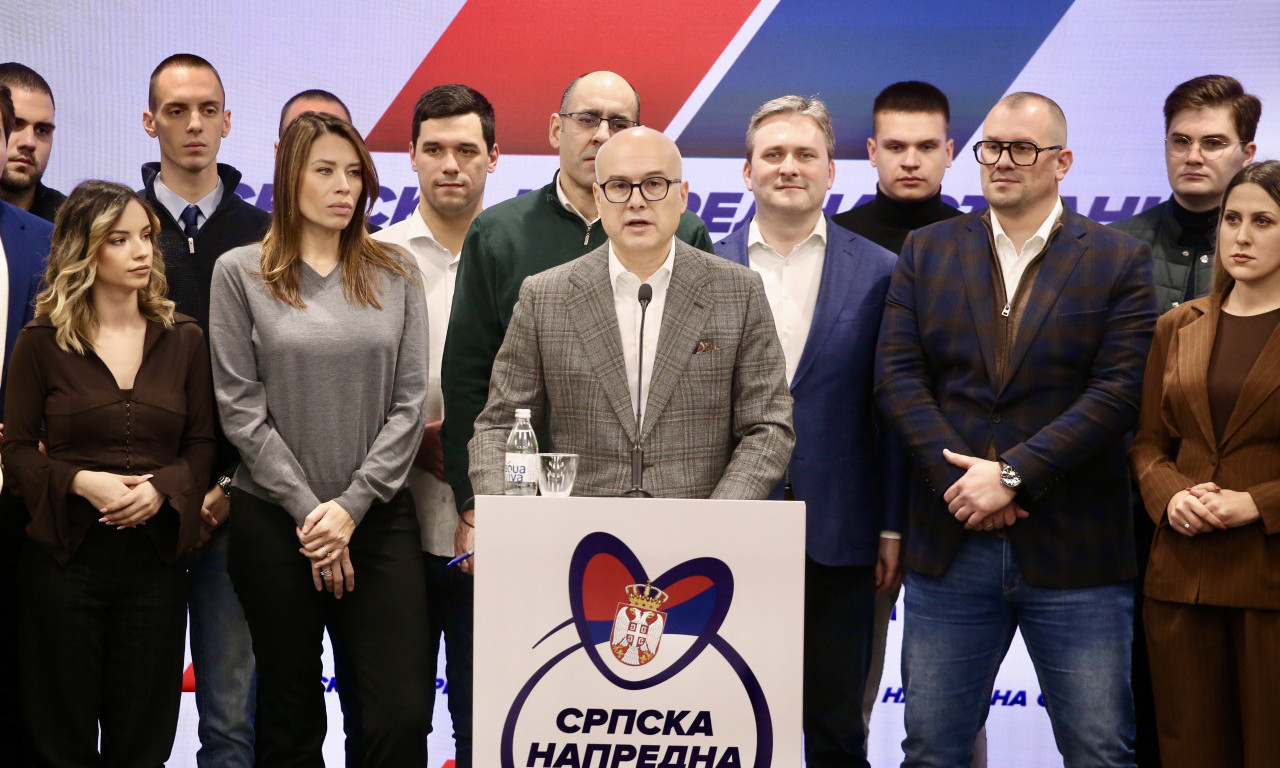 VUČEVIĆ : "Ubedljiva i čista pobeda, građani, budite ponosni što ste izabrali Srbiju"