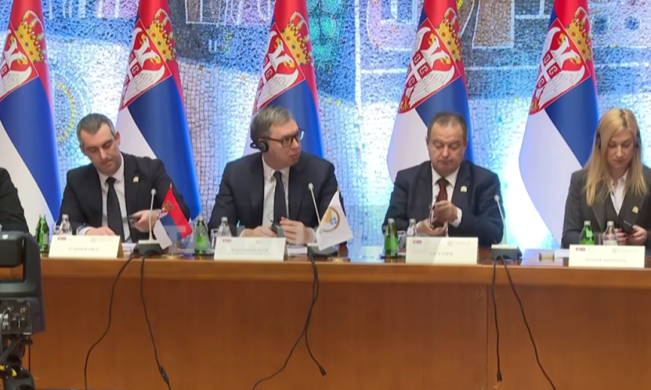 VUČIĆ U PALATI SRBIJA Sastanak sa predstavnicima afričkih zemalja (VIDEO)