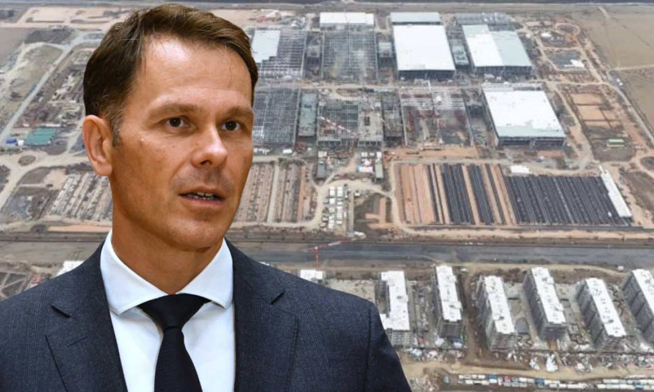 SINIŠA MALI POKAZAO NEVIĐENI PRIZOR GRADILIŠTA EKSPO 2027 Radovi tutnje, niču zgrade... (FOTO)
