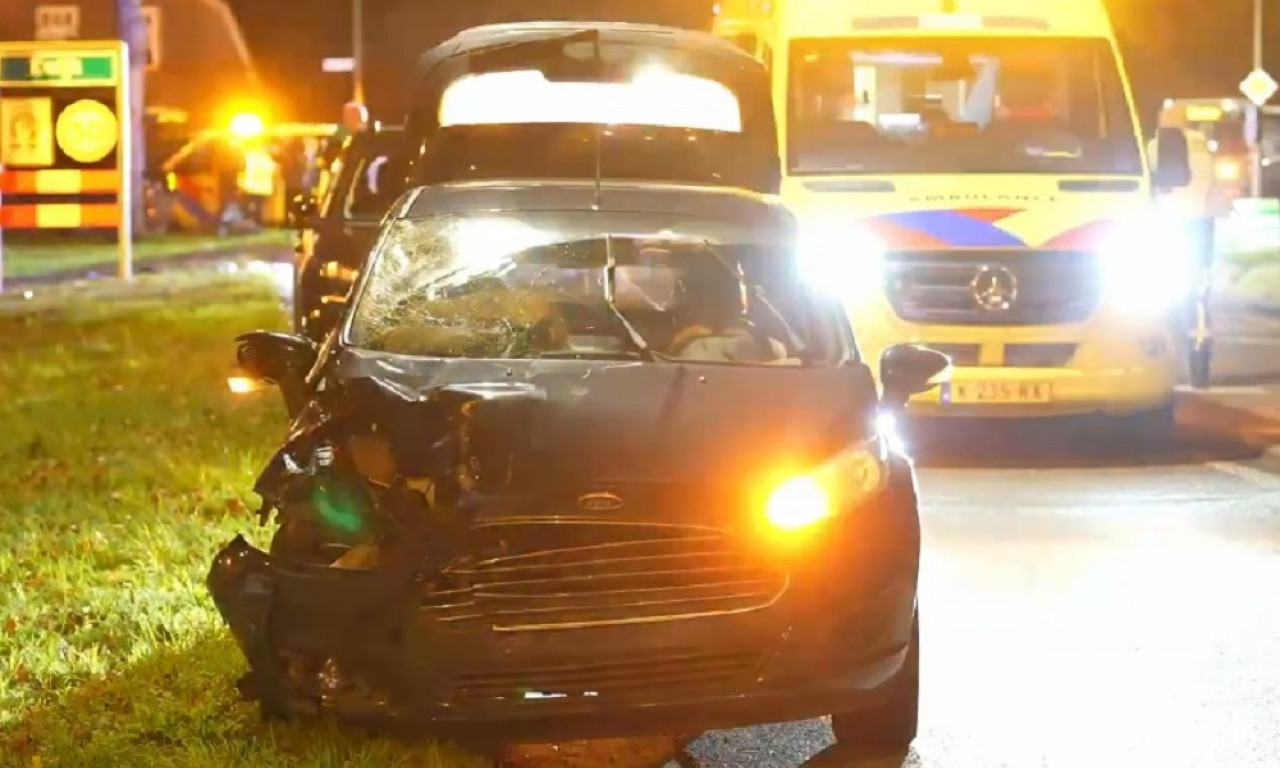 SRBIN (25) POGINUO U HOLANDIJI Stravičan sudar automobila i bicikla, prvi snimak sa mesta nesreće (VIDEO)